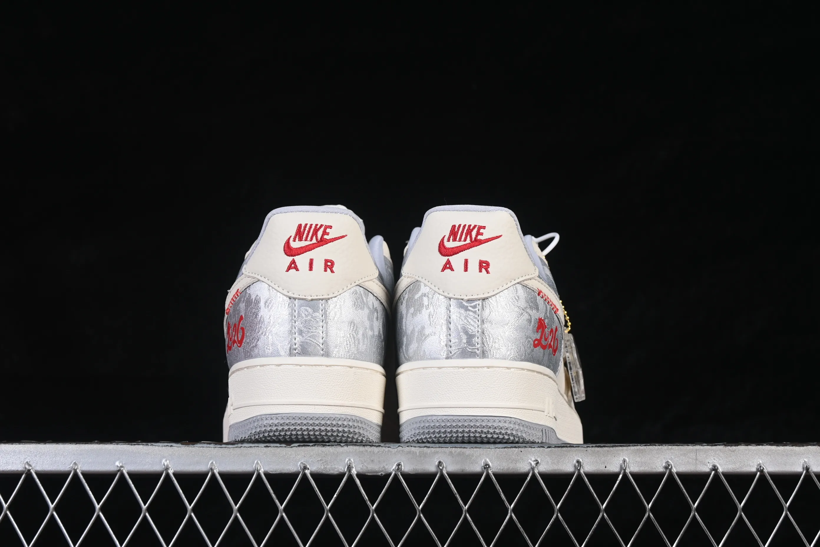 All Categories Nk Air Force 1 Air Force Series Nk Air Force 1 Low Air Force Low Nike Air Force 1'07 Low Year of the Horse Limited Beige Silver Gray Air Force One Low Casual Shoes DF0188-141